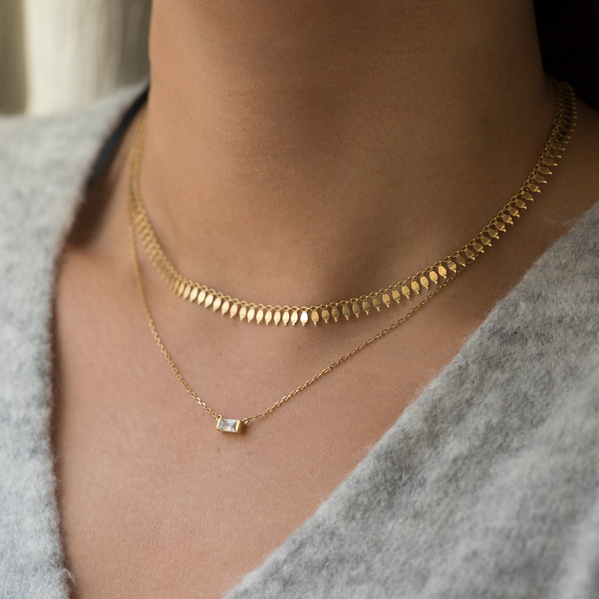 Amere - Collar de baguette
