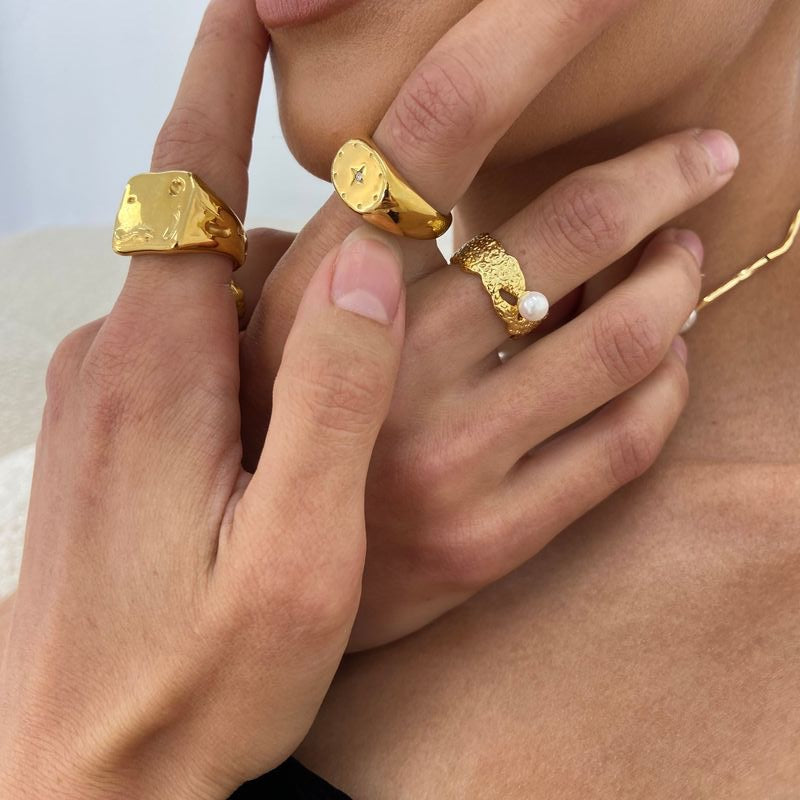 Ayla – Anillo Estrella Diseño Moderno