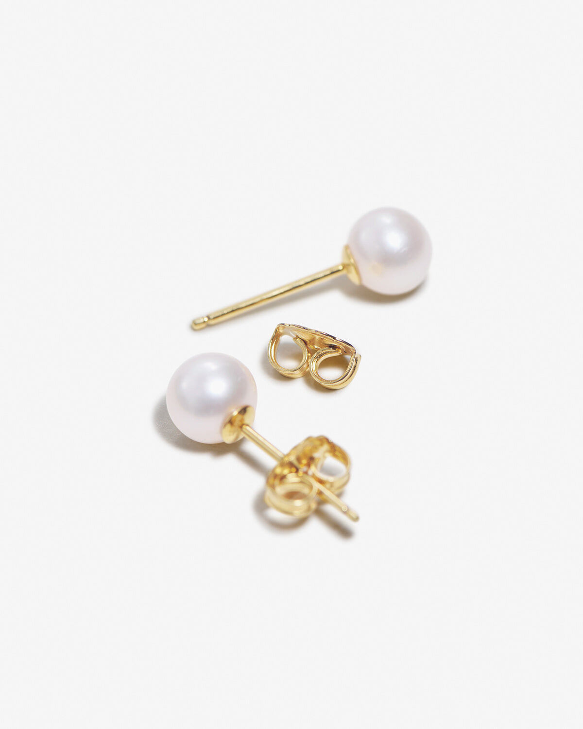 Lucia - Pendientes de perlas clásicas medianos