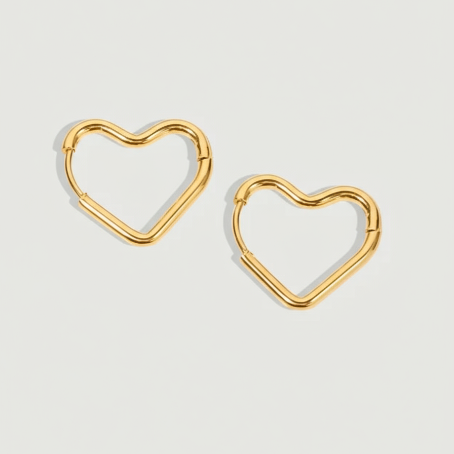 Ayesha – Pendientes Luna Dorados