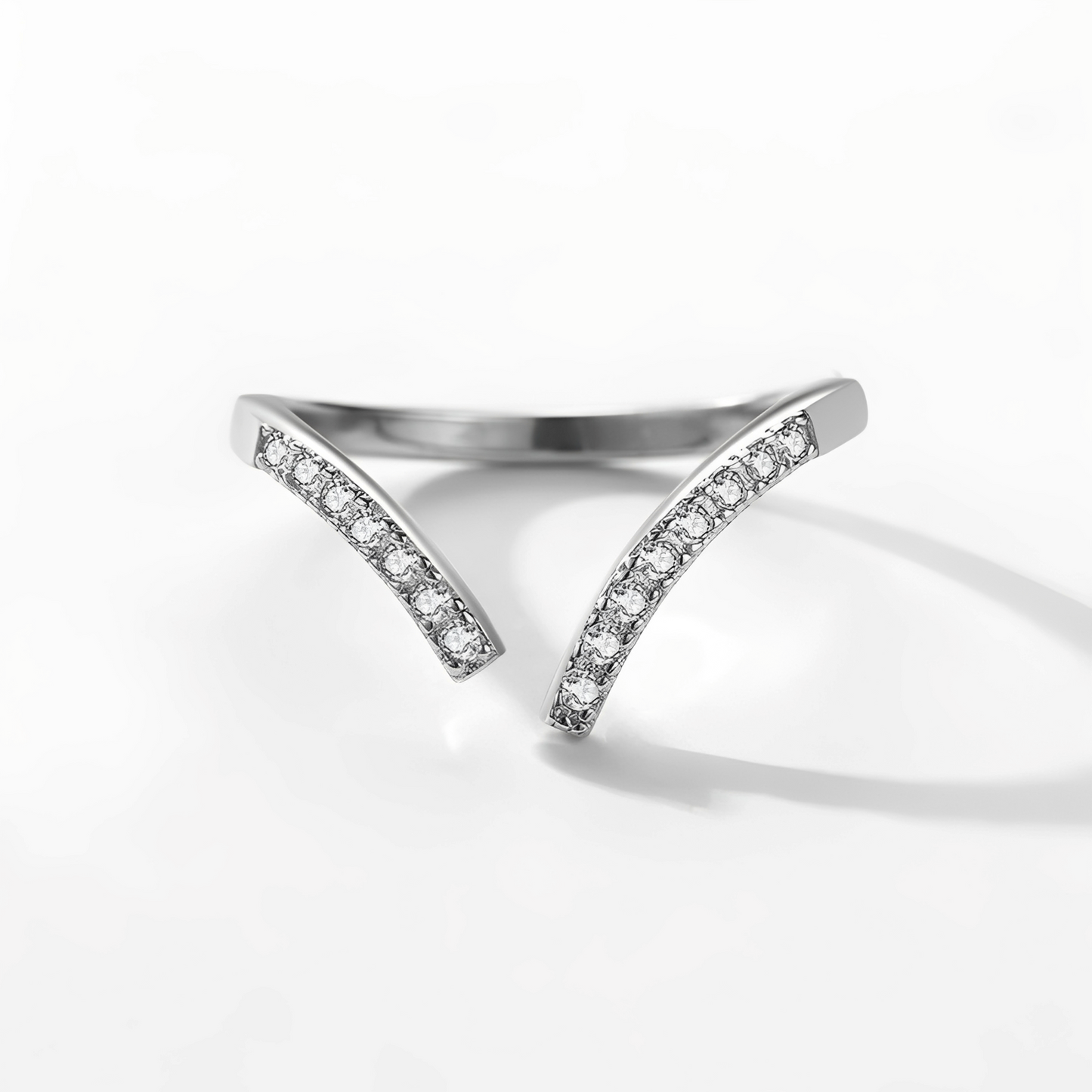 Freda – Anillo Abierto de Plata Esterlina