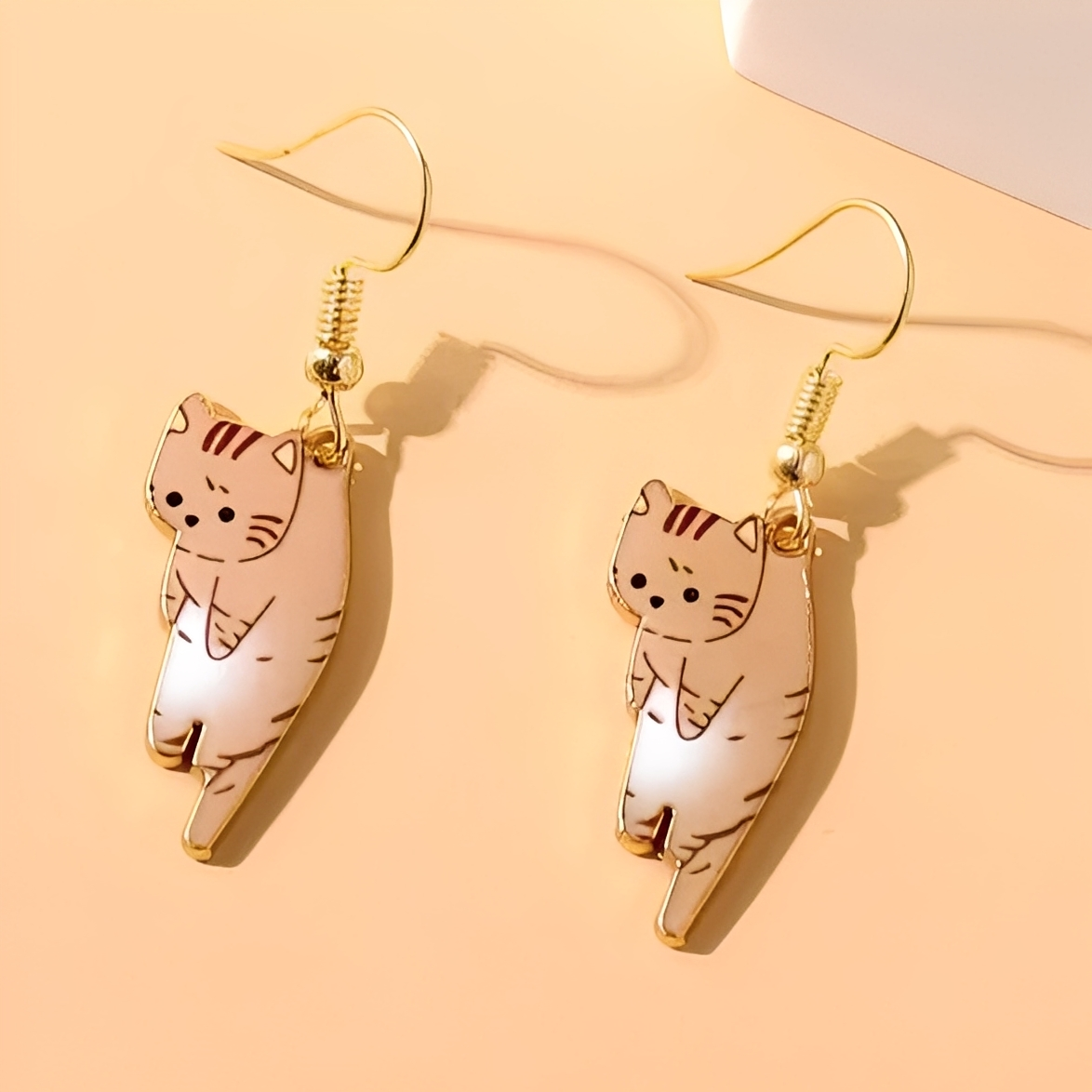 Kate – Pendientes Colgantes Gato