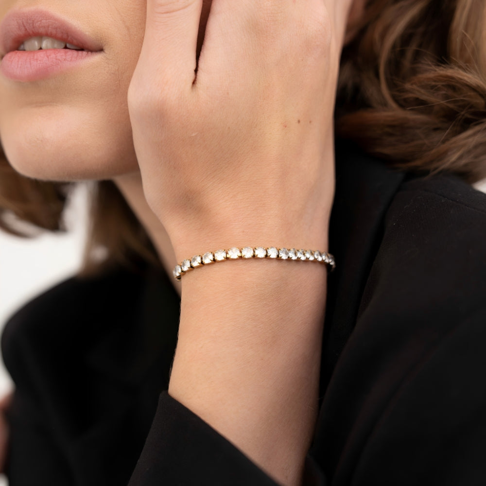 Aurora – Pulsera Tennis Ajustable