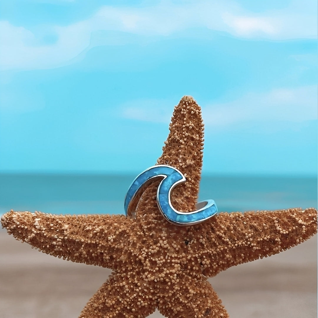 Neri – Anillo Ola Plata & Ópalo