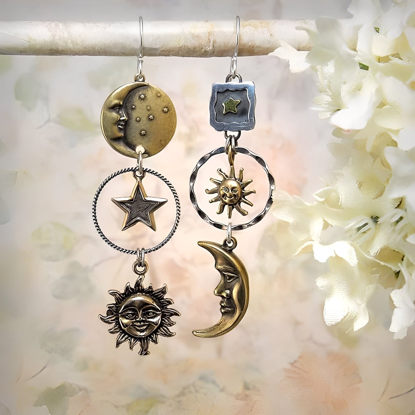 Janna – Pendientes Sol y Luna
