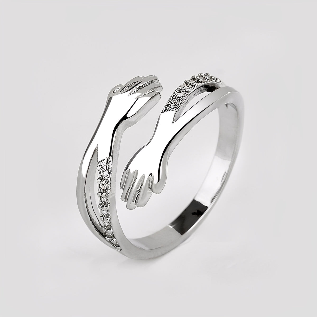 Fern – Anillo Abrazo Diamantado