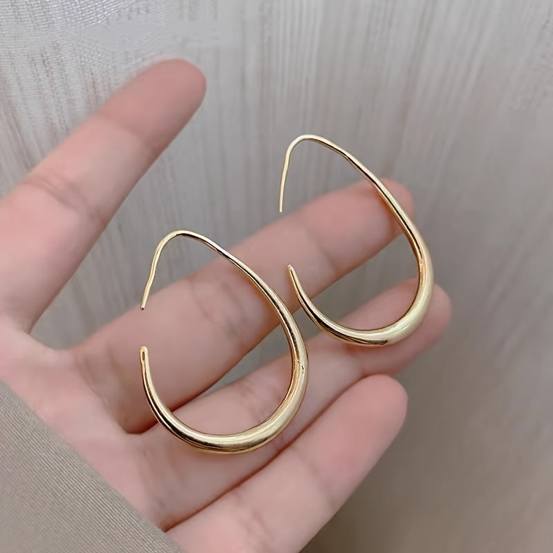 Kim – Pendientes de Gota con un Toque de Lujo