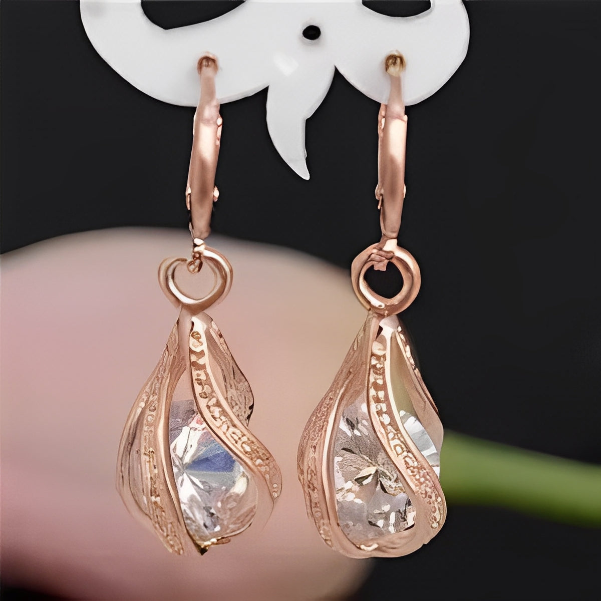Gwen – Pendientes de Diamante