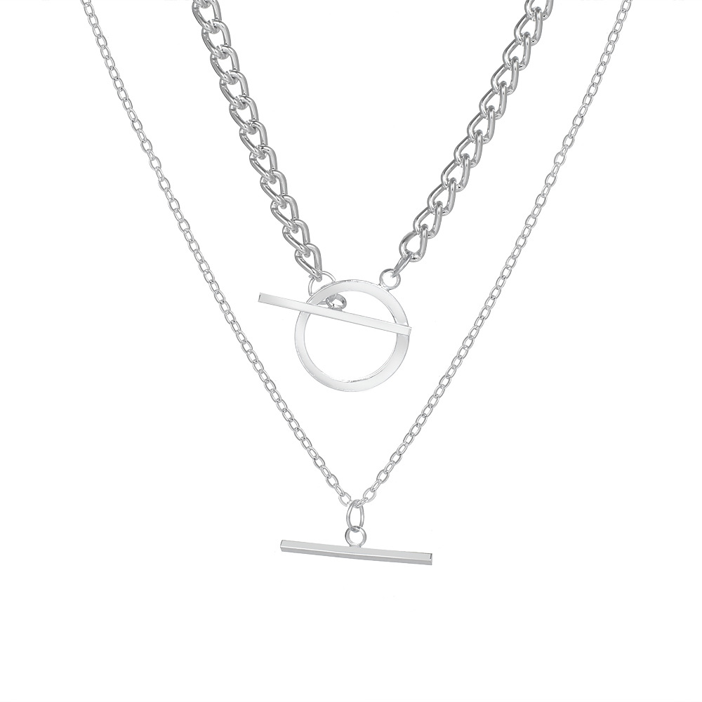 Doble cadena - Cadena cubana y cadena de perlas
