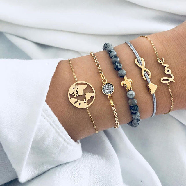 Nola – Conjunto Pulseras Lujo Intemporal
