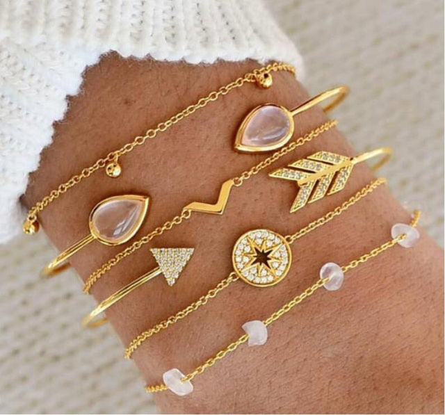 Nola – Conjunto Pulseras Lujo Intemporal