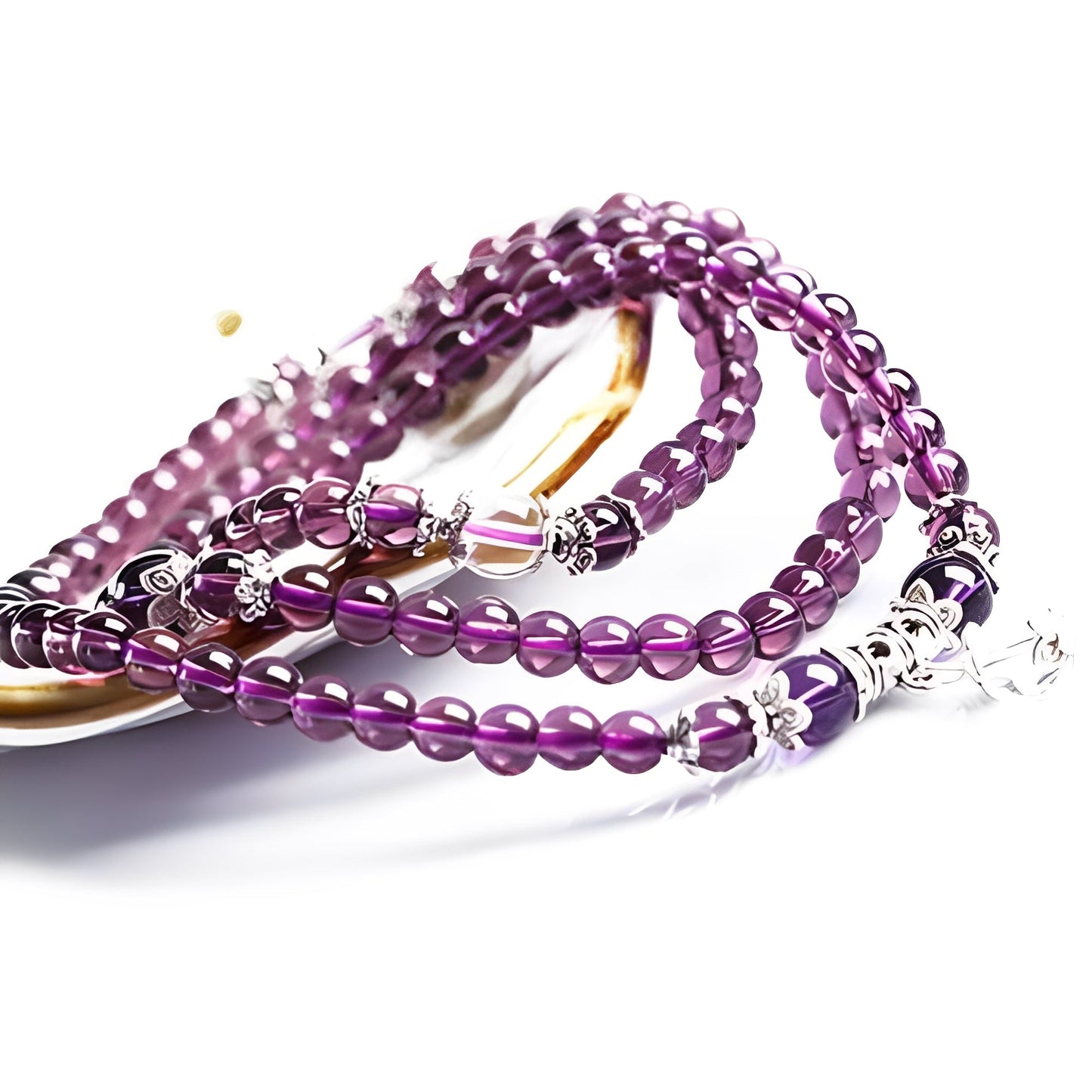Mia – Pulsera & Collar Espiritual Ametista