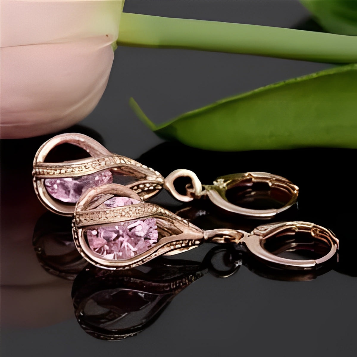 Gwen – Pendientes de Diamante