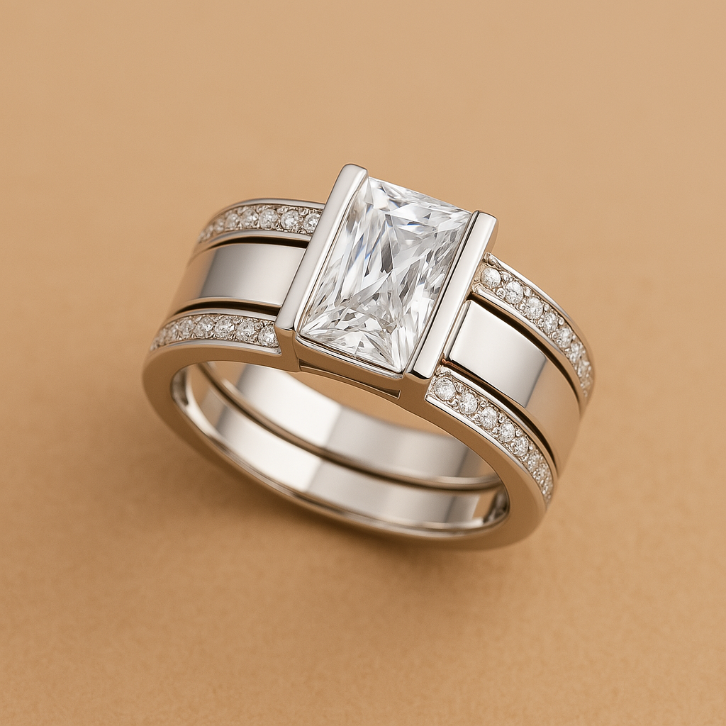 Amy – Anillo Vintage con Cristal Incrustado