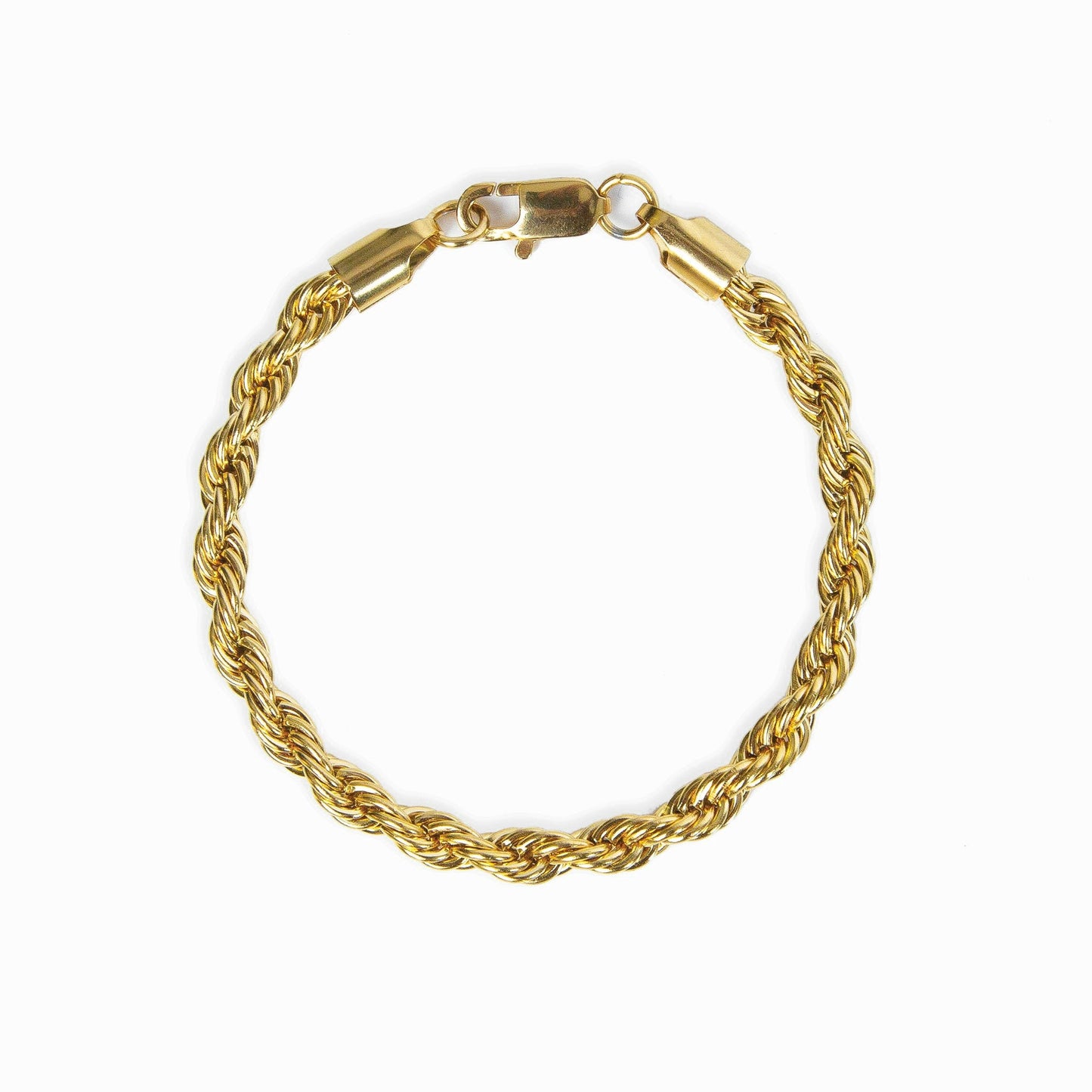 Raya – Pulsera Cadena Cuerda Dorada