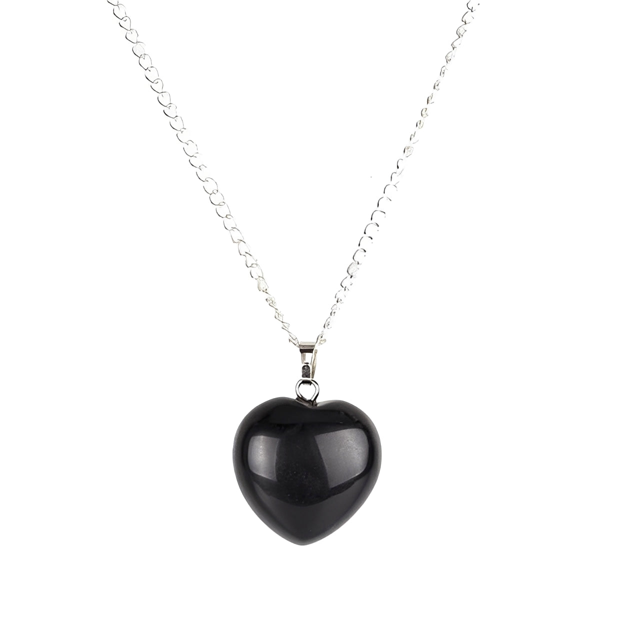 Alma – Collar Corazón en Cristal Natural