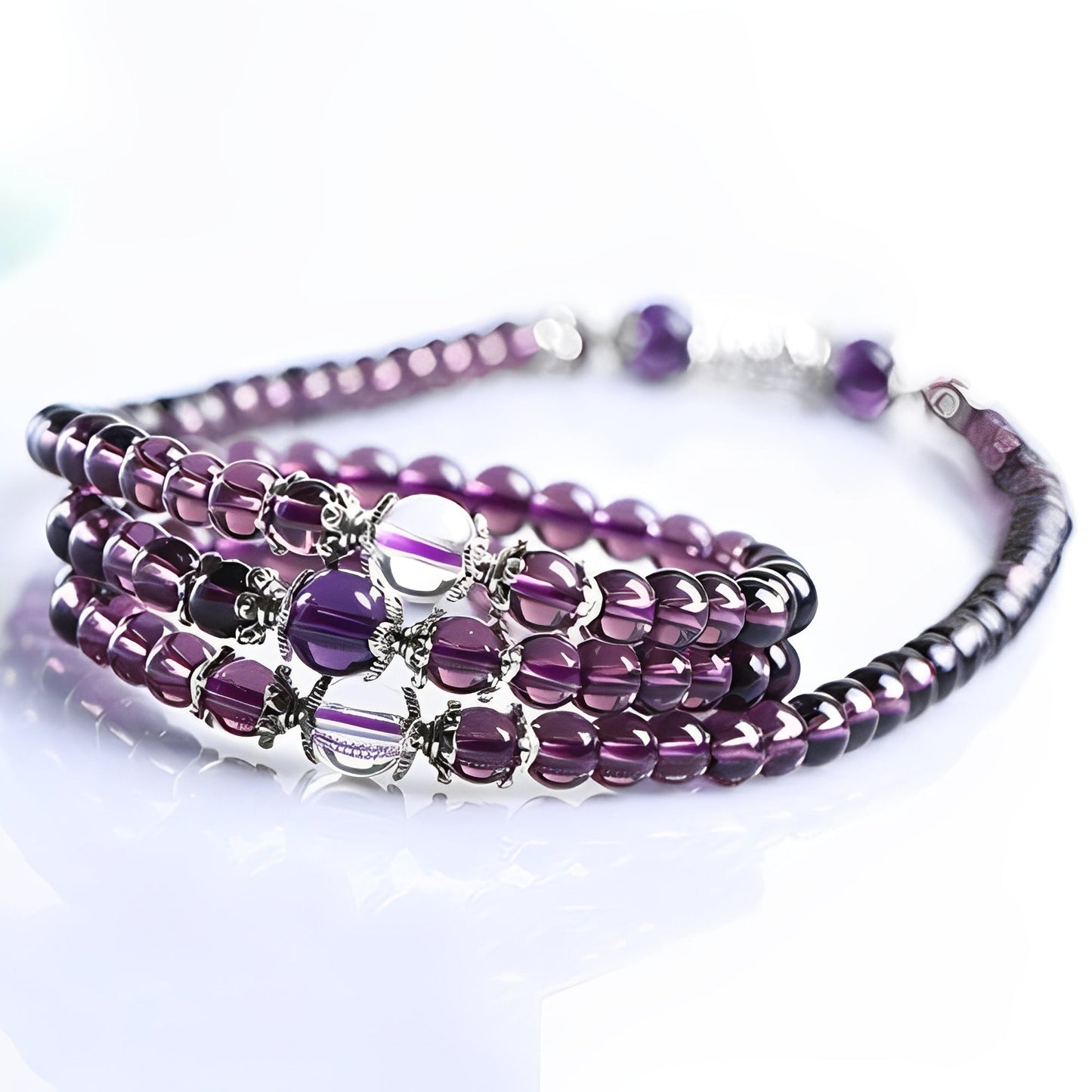 Mia – Pulsera & Collar Espiritual Ametista
