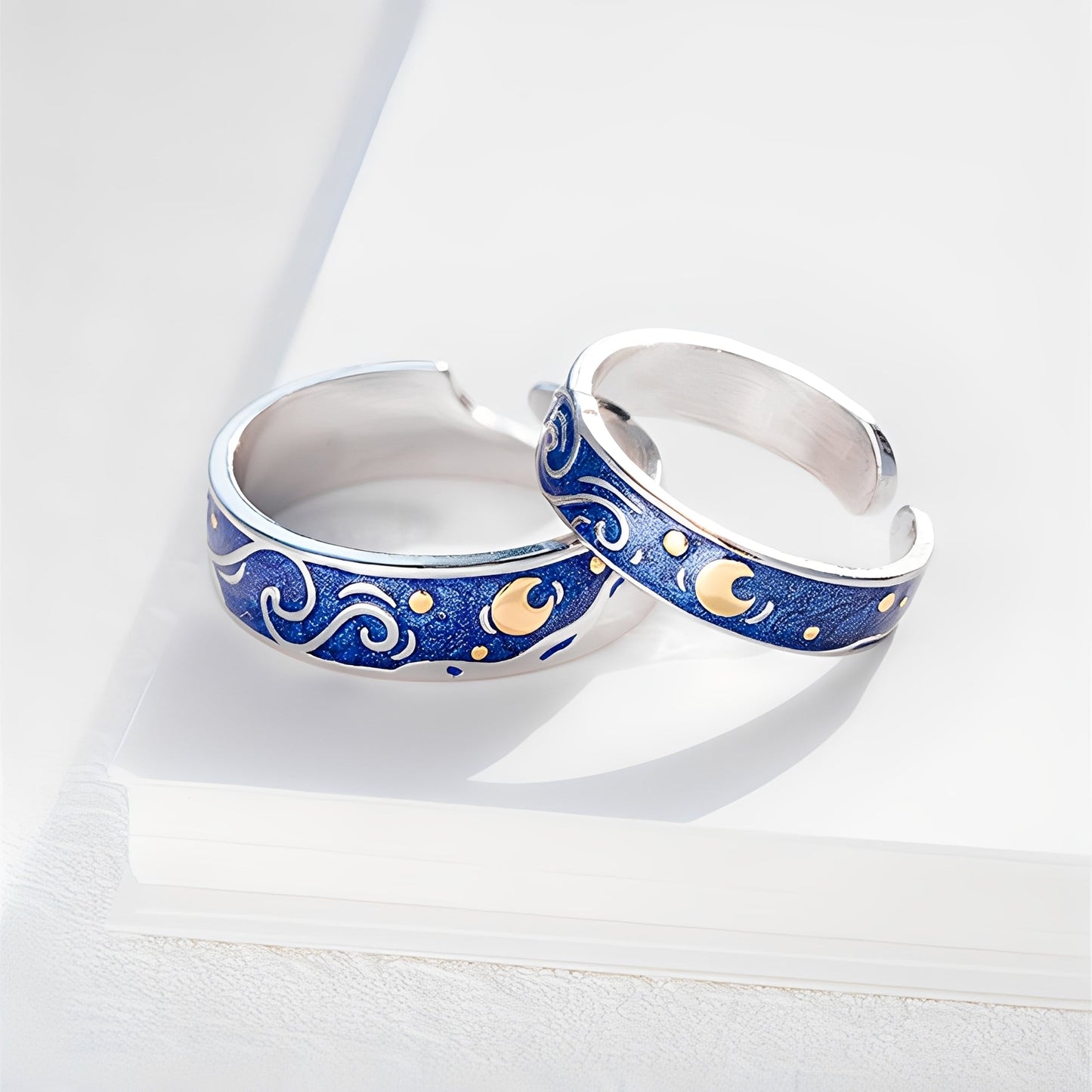 Shiloh – Conjunto de Anillos Noche Estrellada