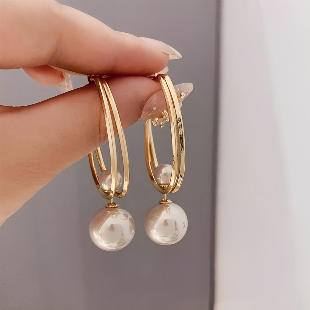 Mariz – Pendientes Vintage con Perlas Retro
