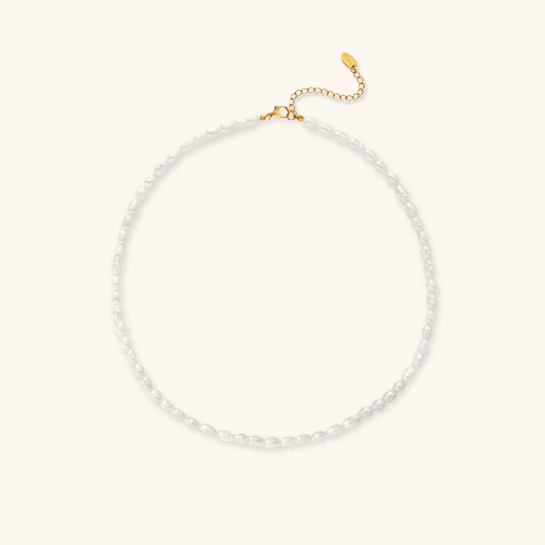 Avaria - Collar Choker de Perlas de Agua Dulce
