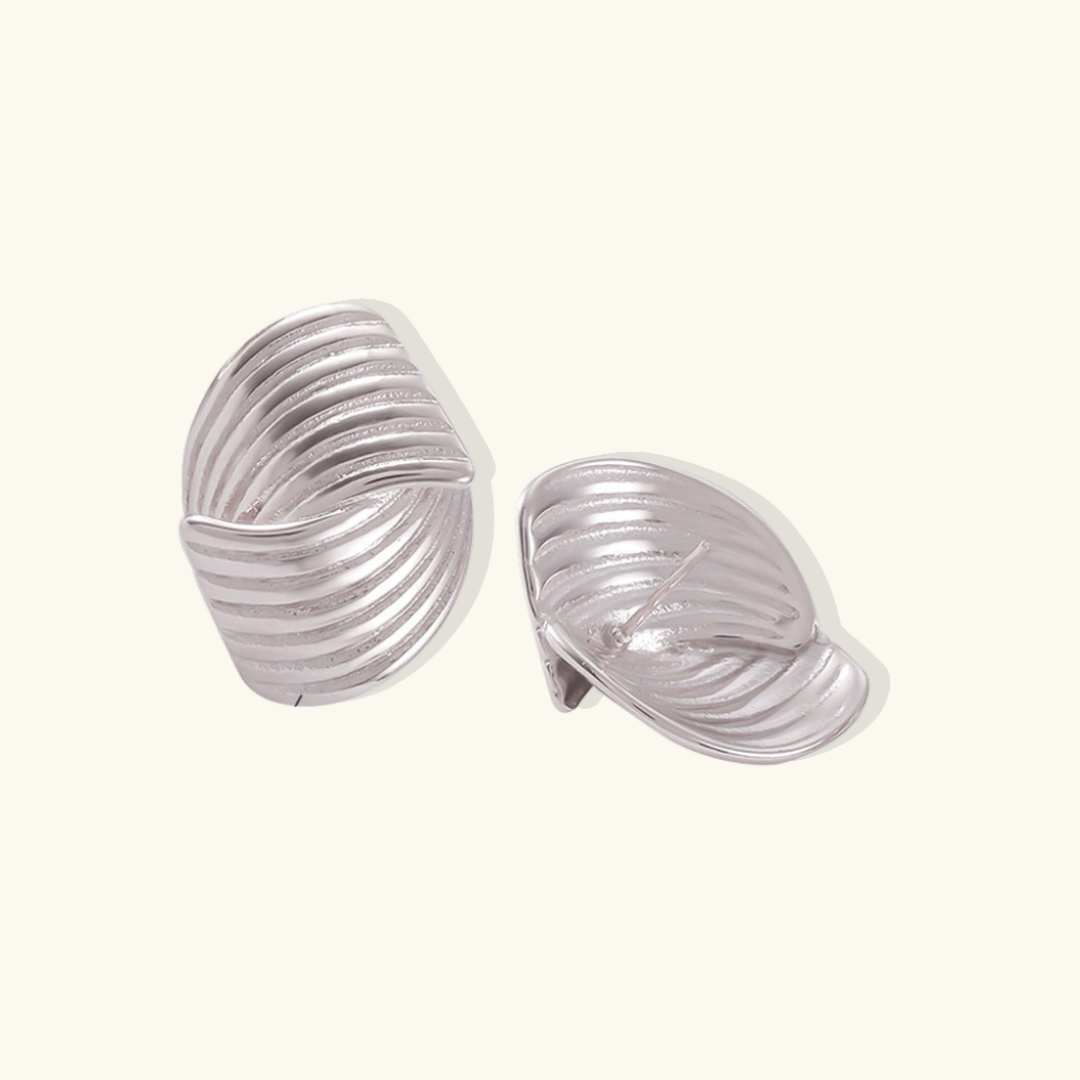 Ariane – Pendientes Trenzados en Plata
