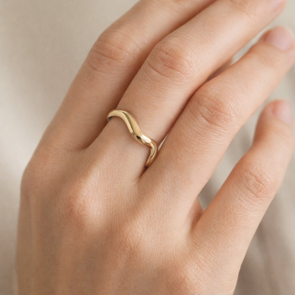 Cloe – Anillo Abierto Ondas de Agua