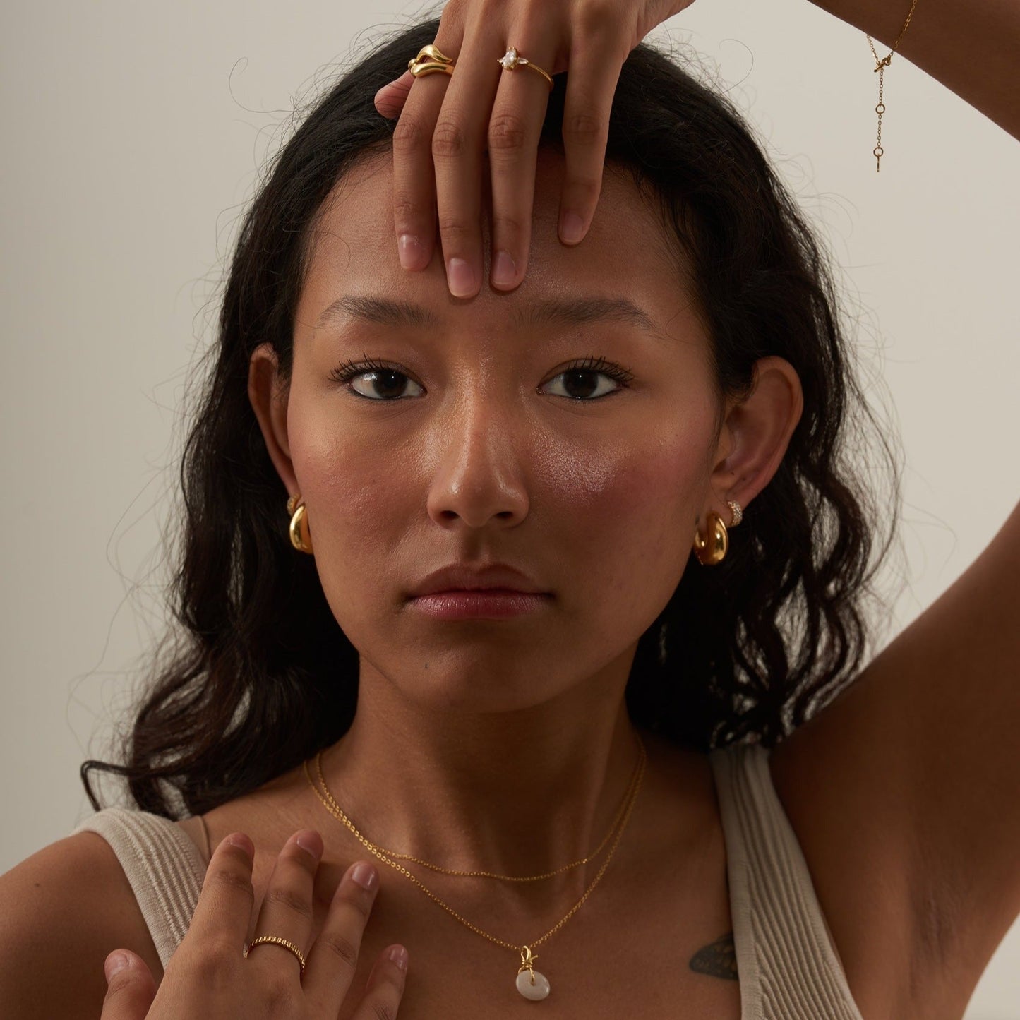 Tomiko - Aros anchos CZ