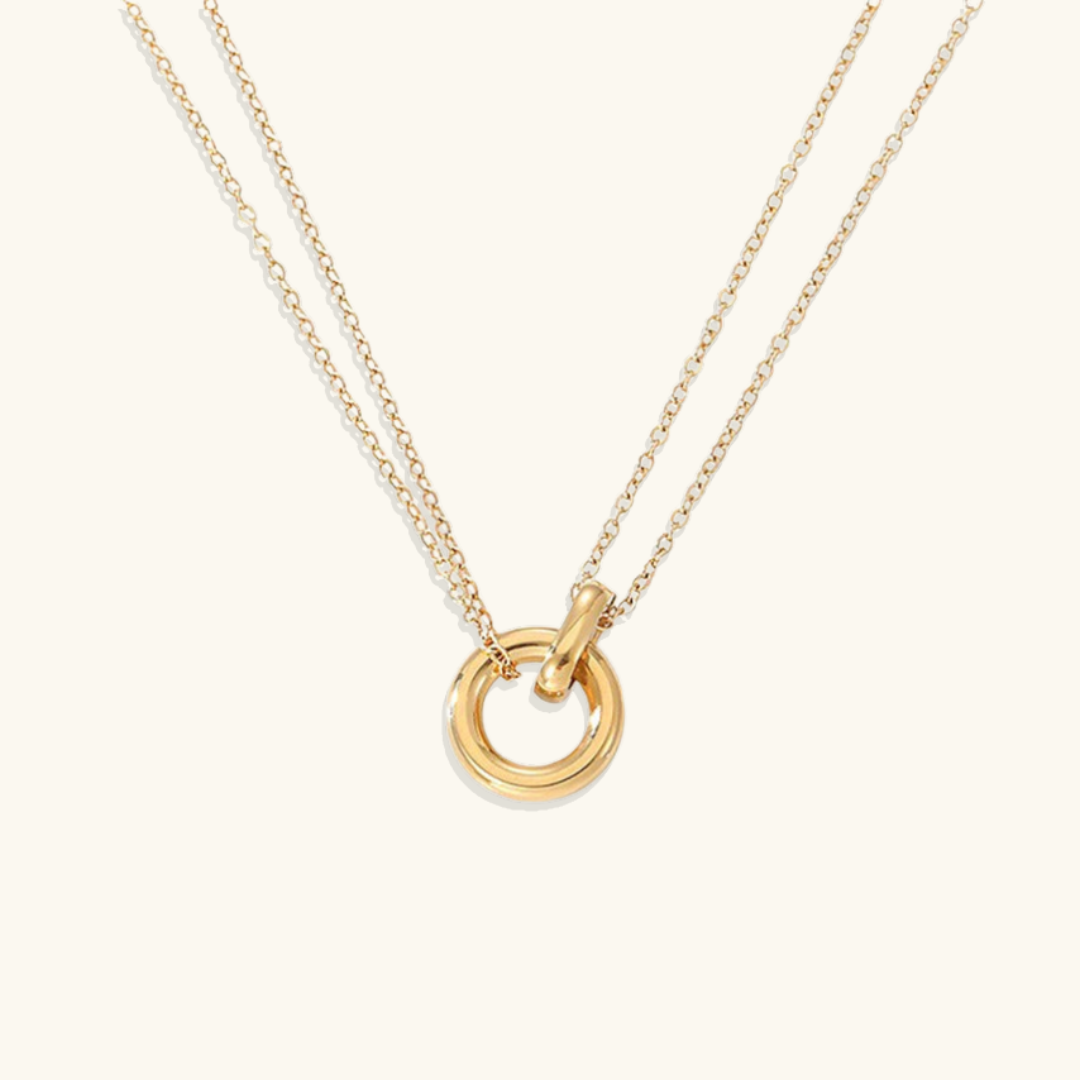 Airi – Collar Anillos Entrelazados