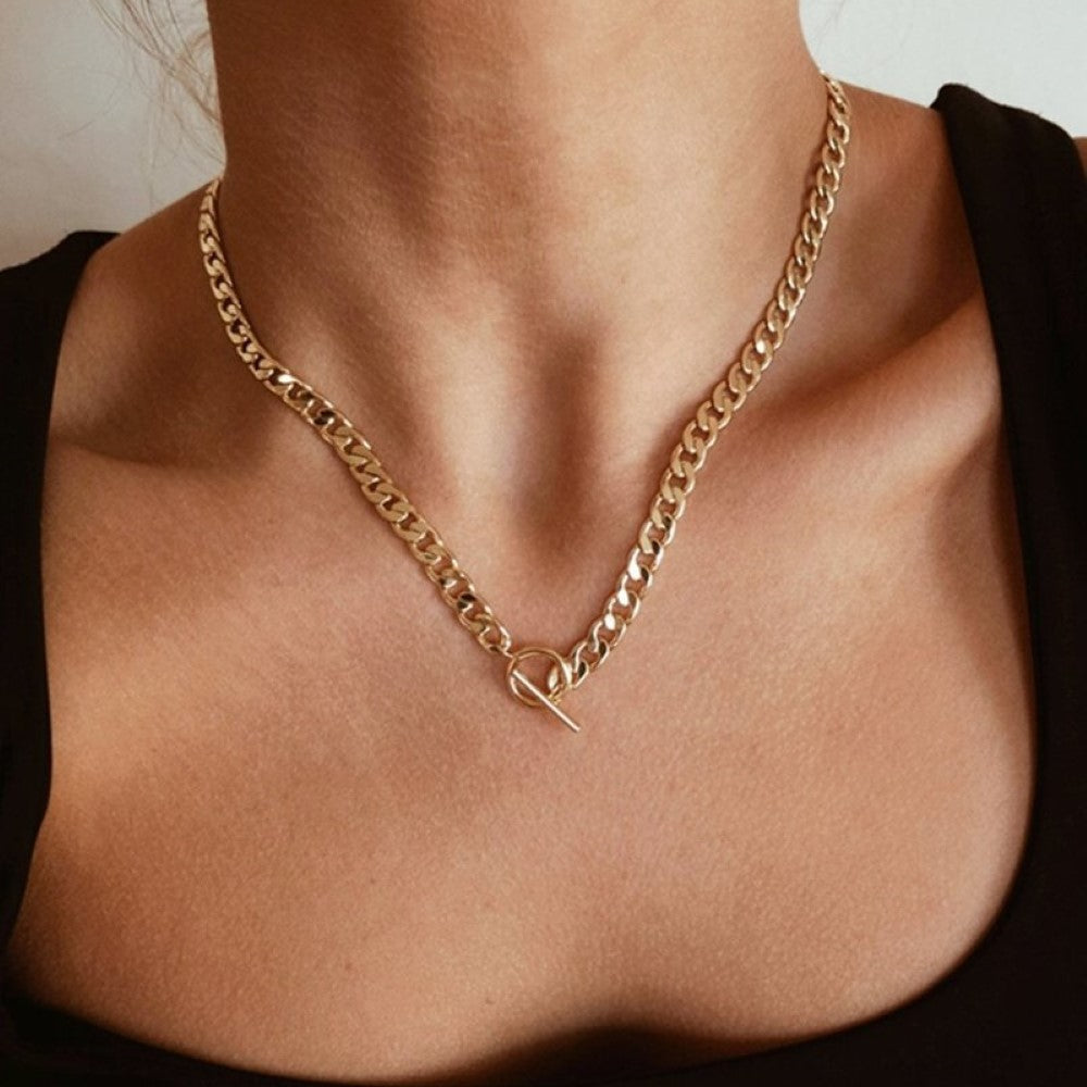 Doble cadena - Cadena cubana y cadena de perlas