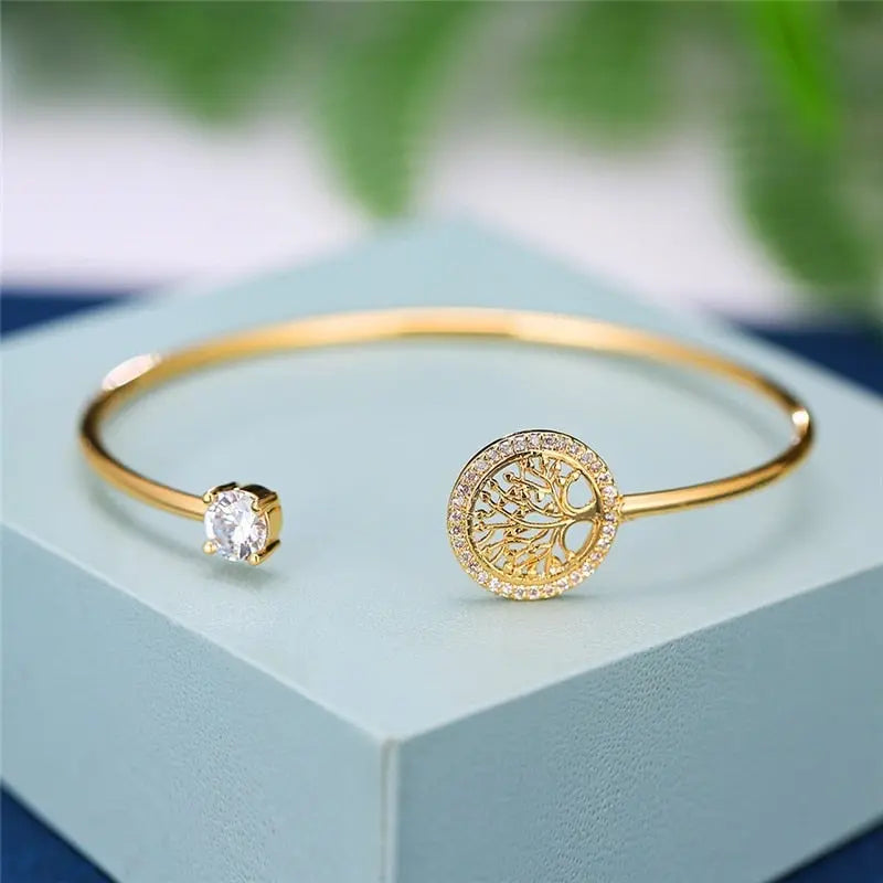 Aeriel – Pulsera Ajustable Árbol de la Vida