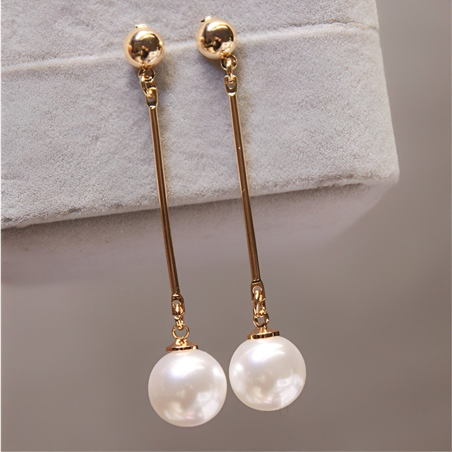 Garner – Pendientes de Lujo con Perlas Tejidas a Mano