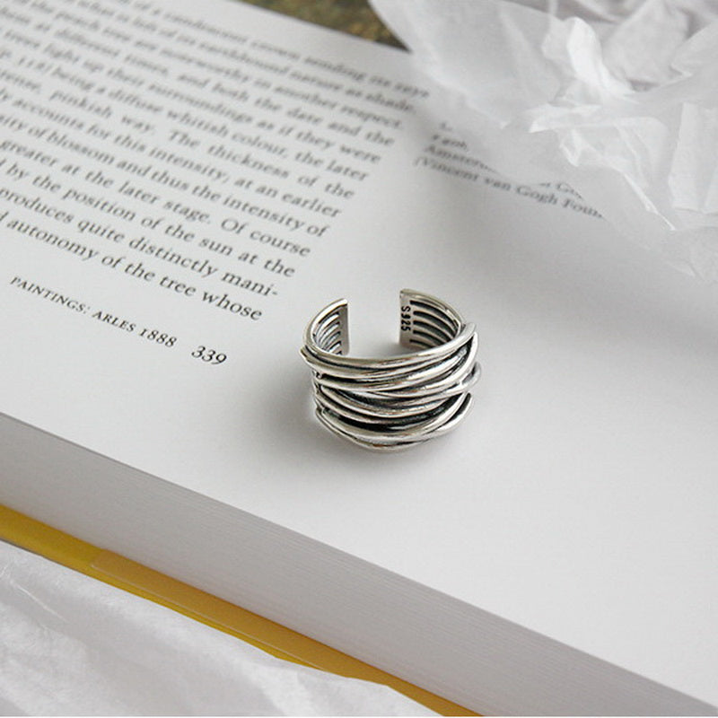 Celia – Anillo Ajustable en Plata 925