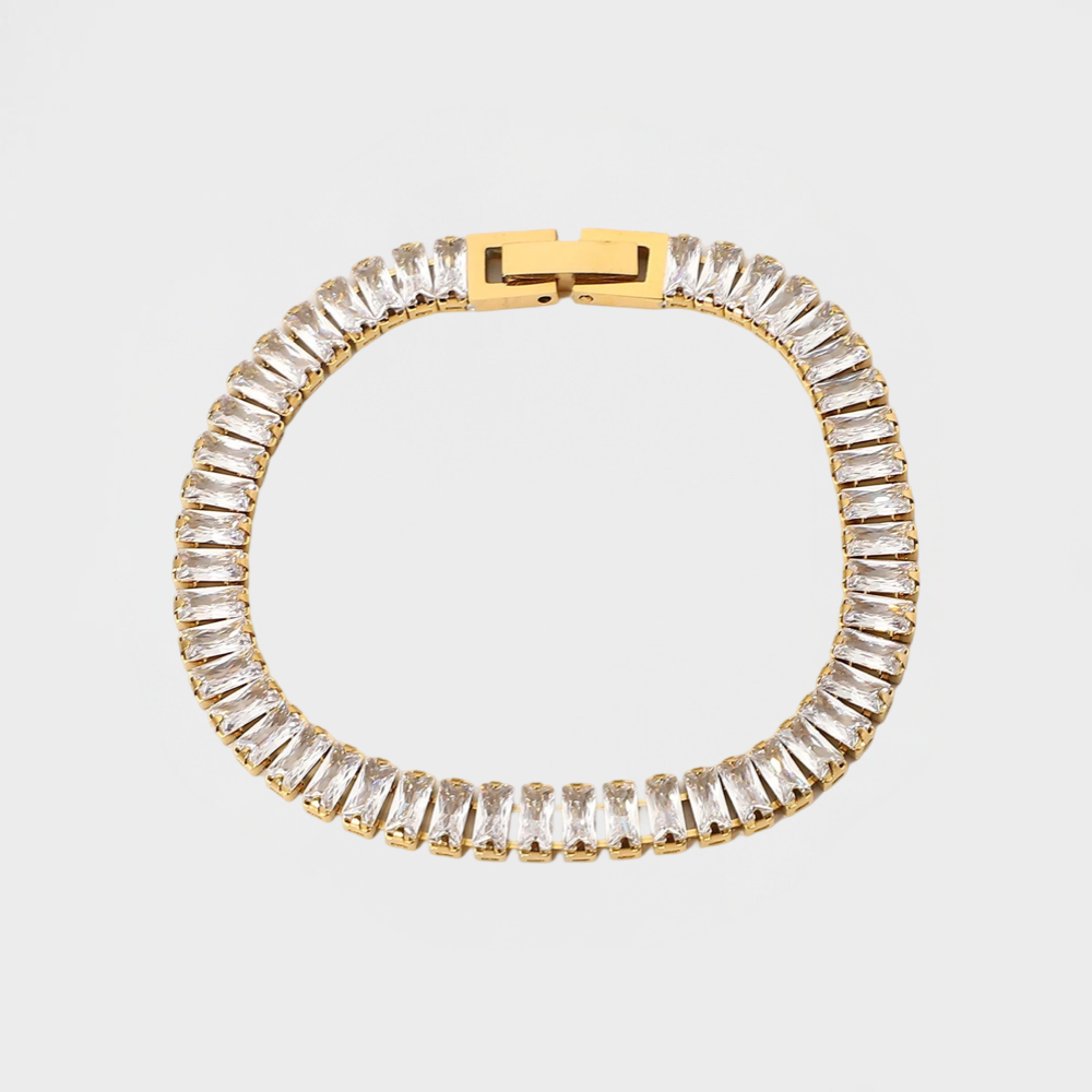 Tayra – Pulsera Tennis Baguette