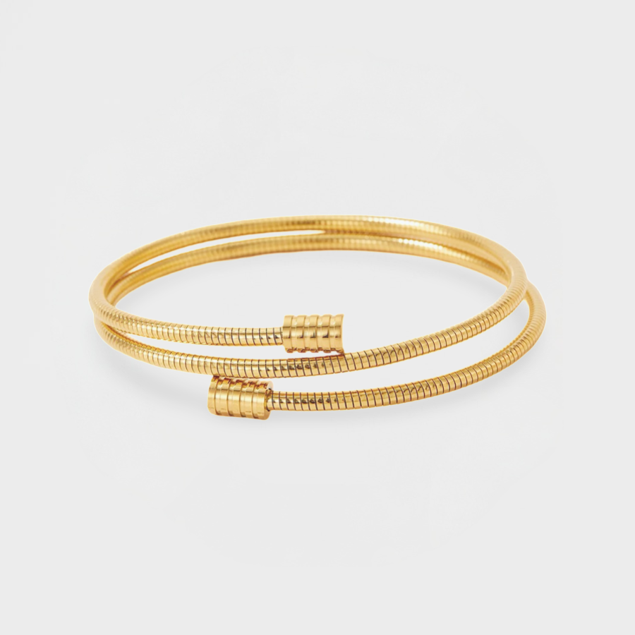Levia – Pulsera Cuff Espiral