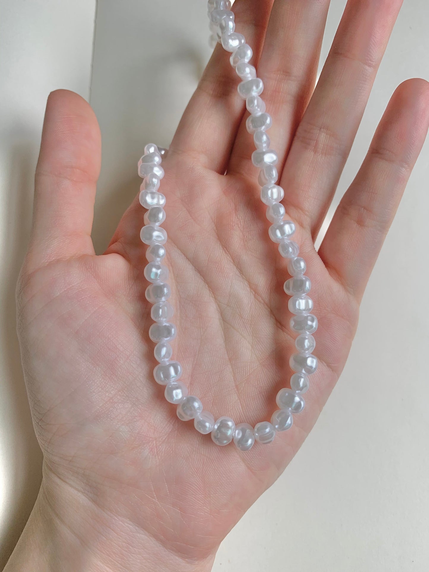 Stella - Collar de Perlas con Clúster