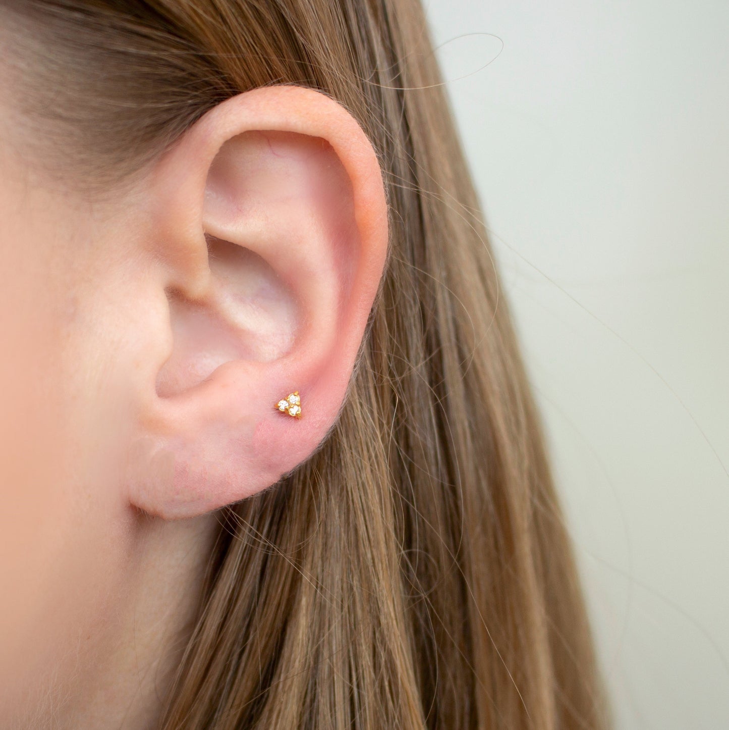 Samira - Pendientes Micro en Forma de Pirámide