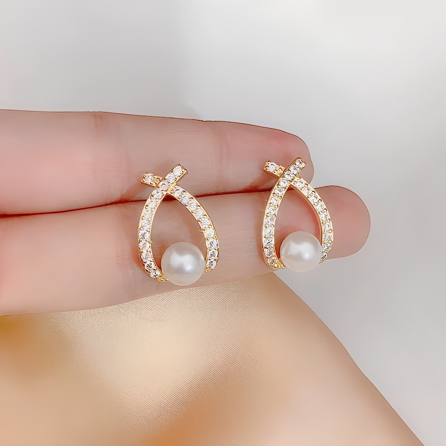 Sonia – Bisutería de Perlas con Diamantes
