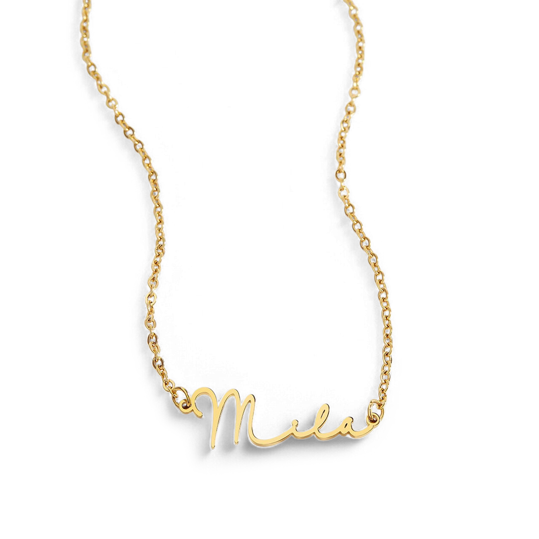 Amara – Collar de Nombre “Mi Amor”