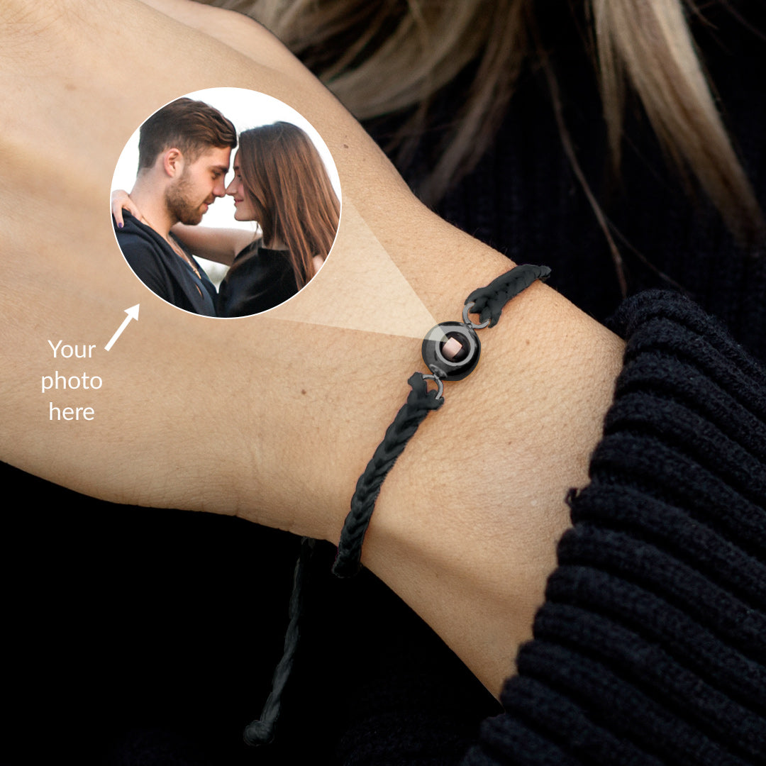 Lia – Pulsera de Foto Ajustable Personalizada