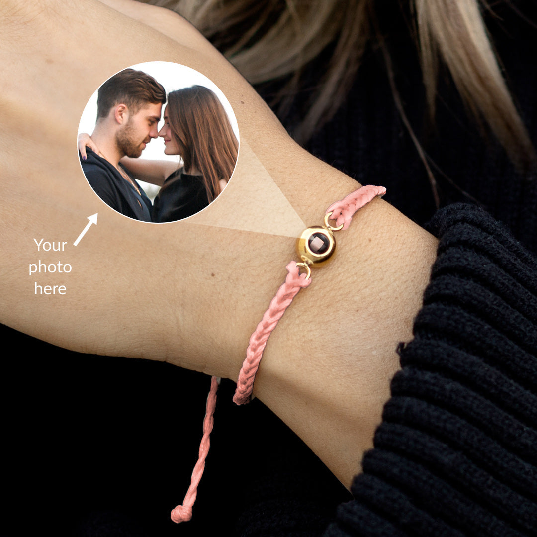 Lia – Pulsera de Foto Ajustable Personalizada