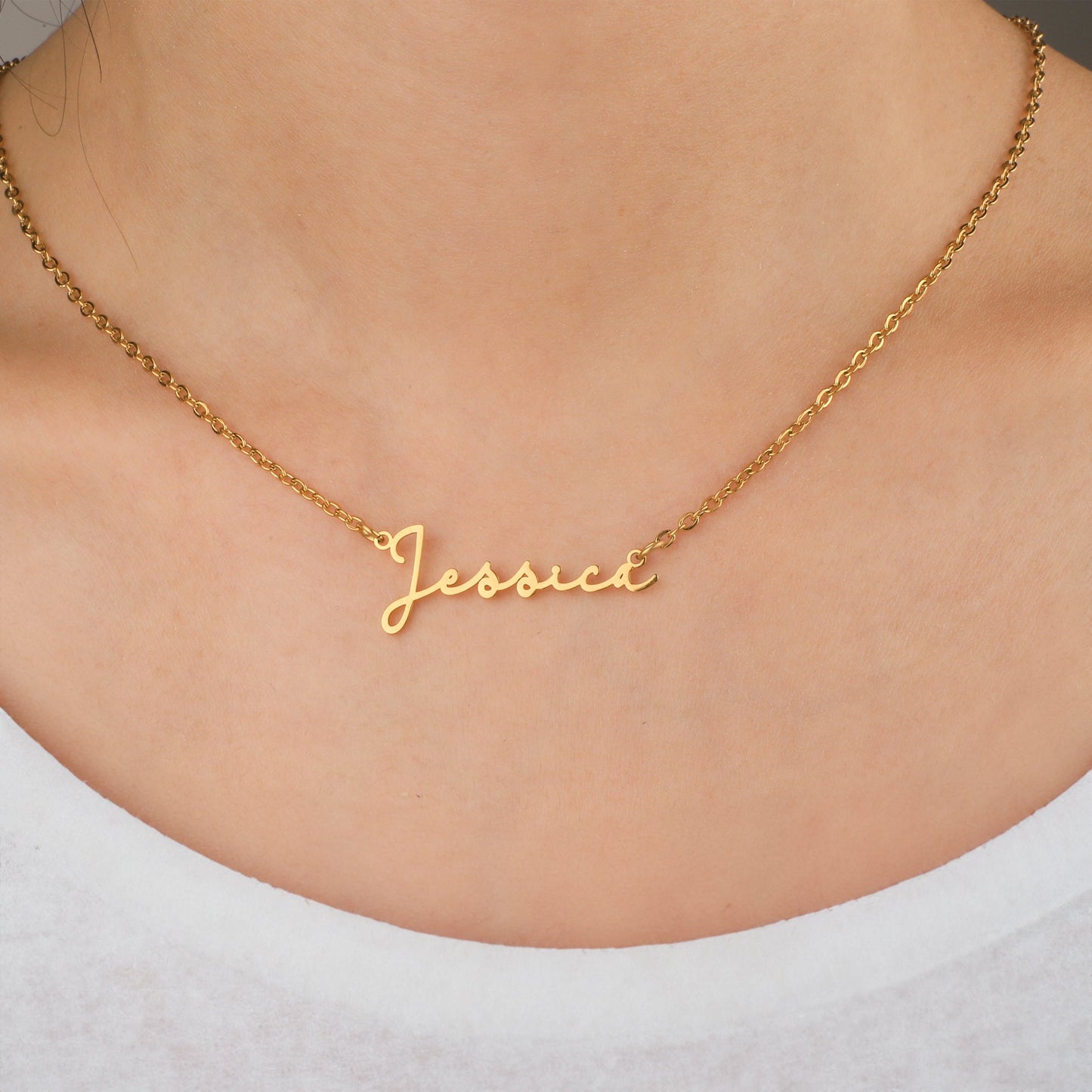 Amara – Collar de Nombre “Mi Amor”