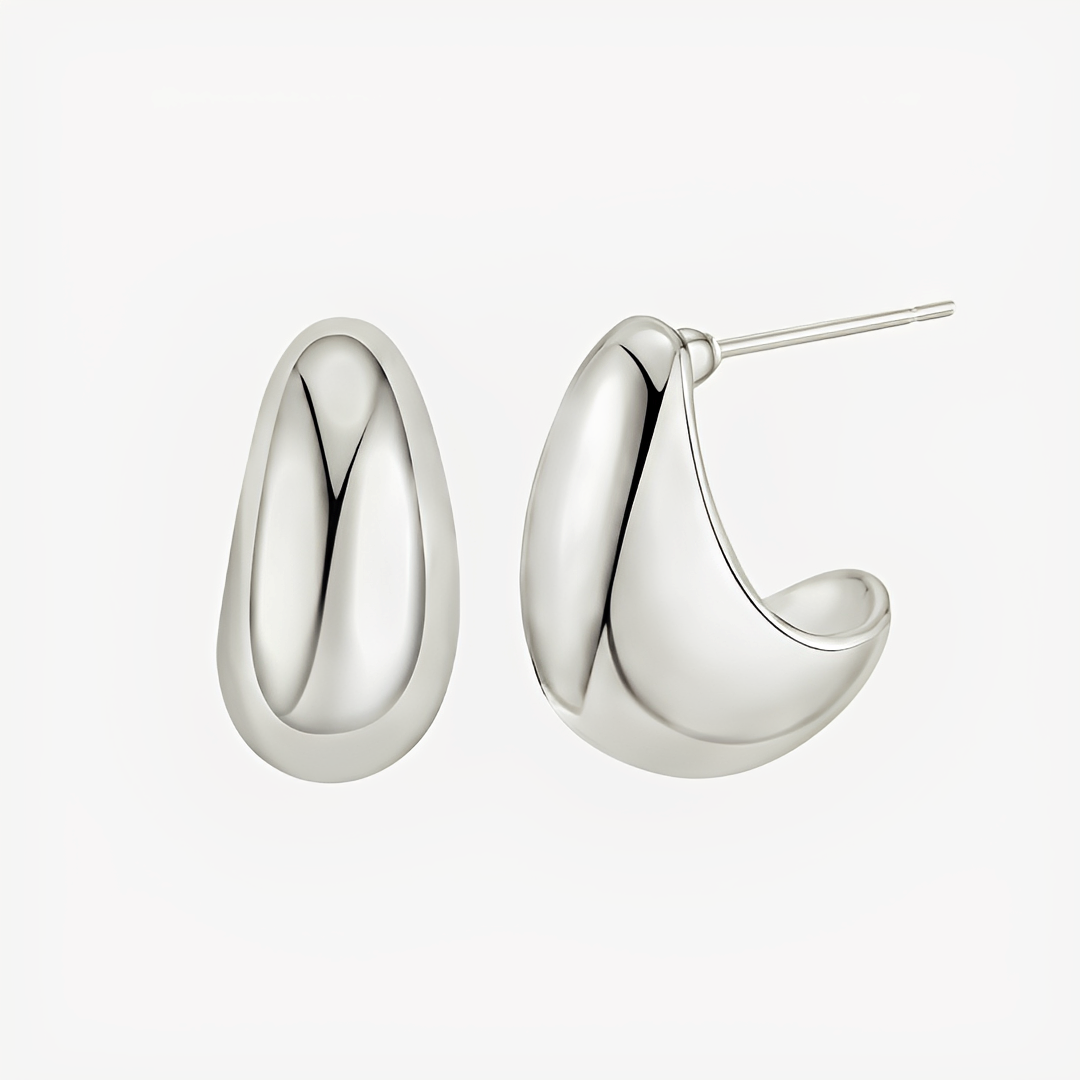 Alya – Pendientes Gota Metal Minimalistas