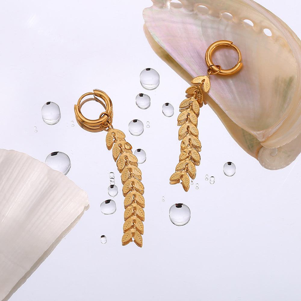 Faith - Pendientes en forma de cola de pez