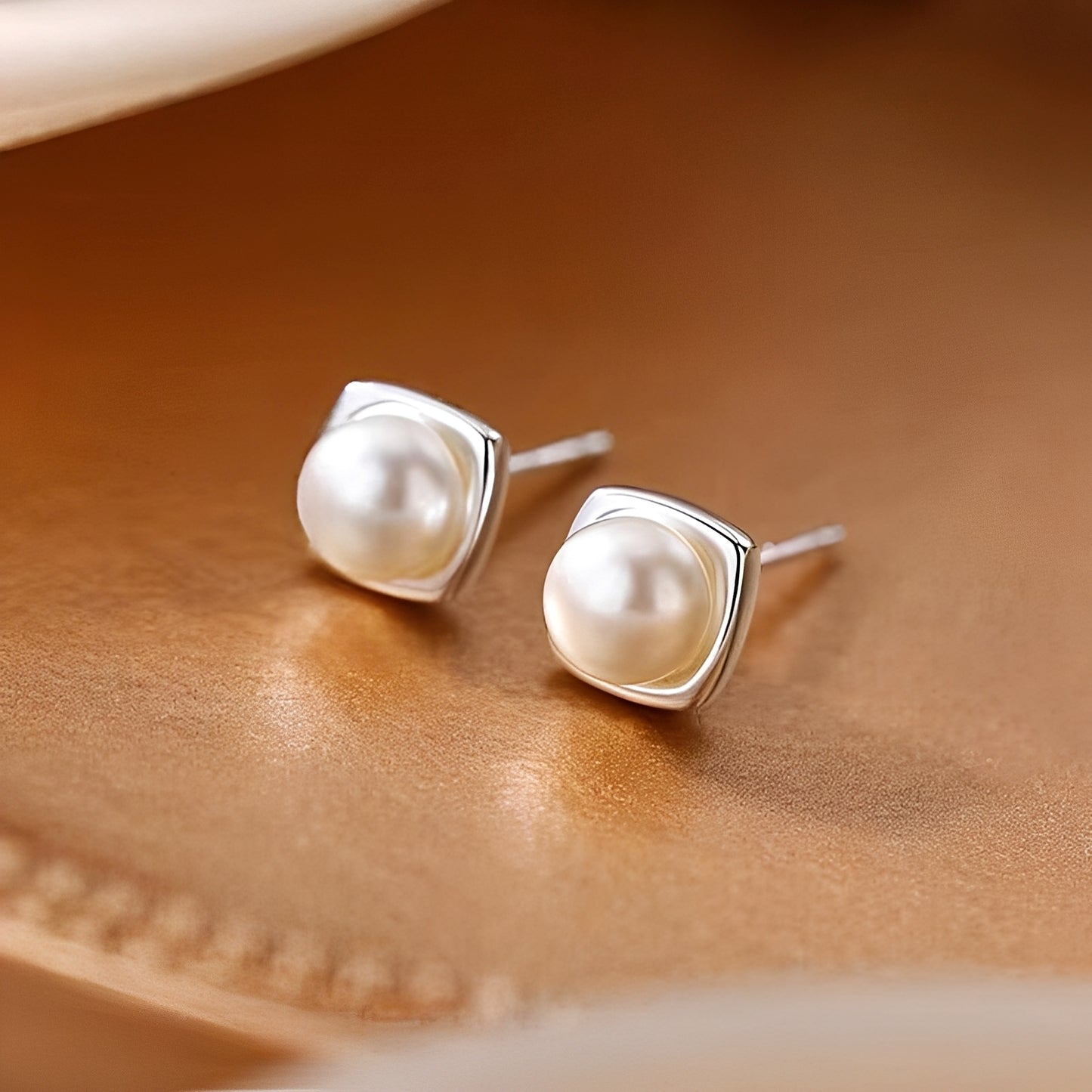 Nerea – Pendientes de Perlas Minimalistas