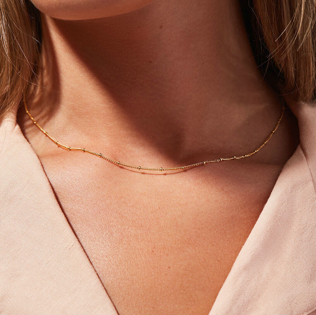 Reign - Collar de cadena de oro