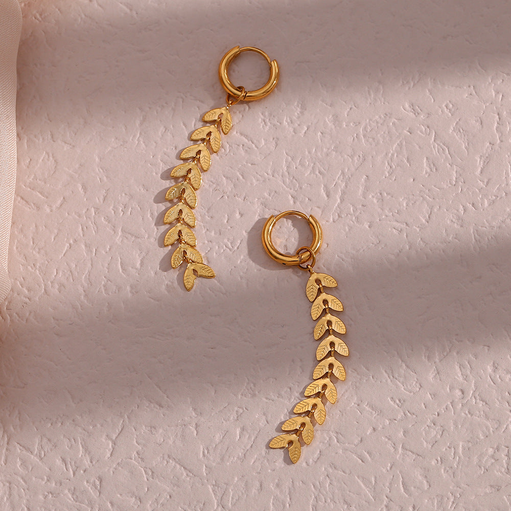 Faith - Pendientes en forma de cola de pez