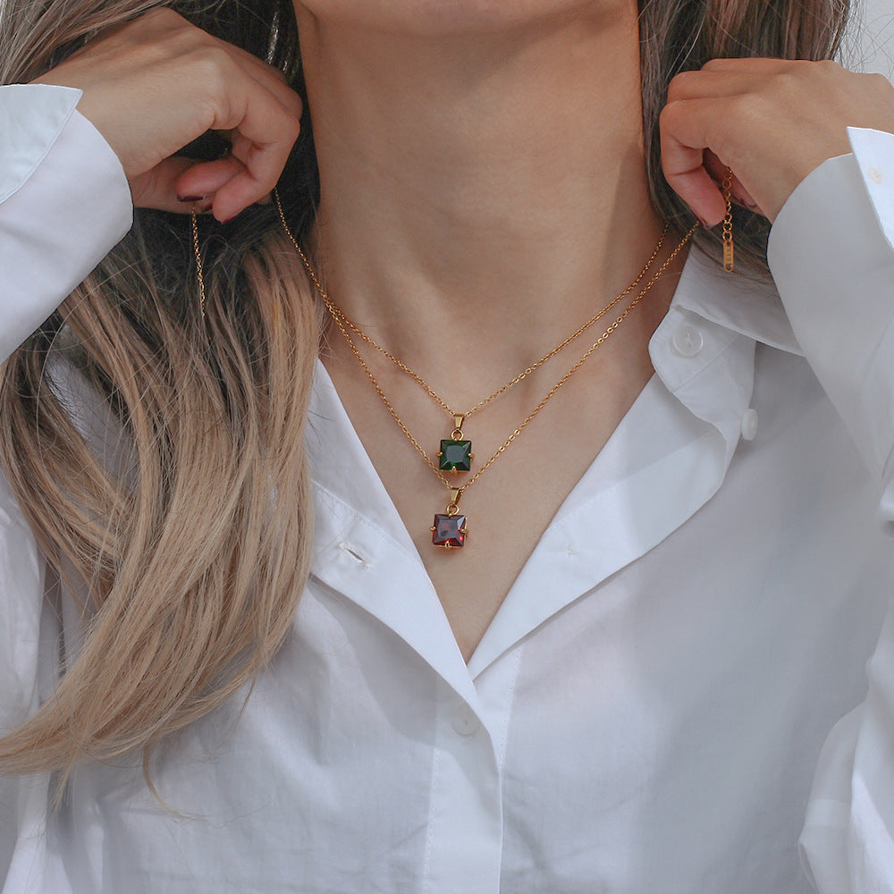 Jada - Collar de diamantes