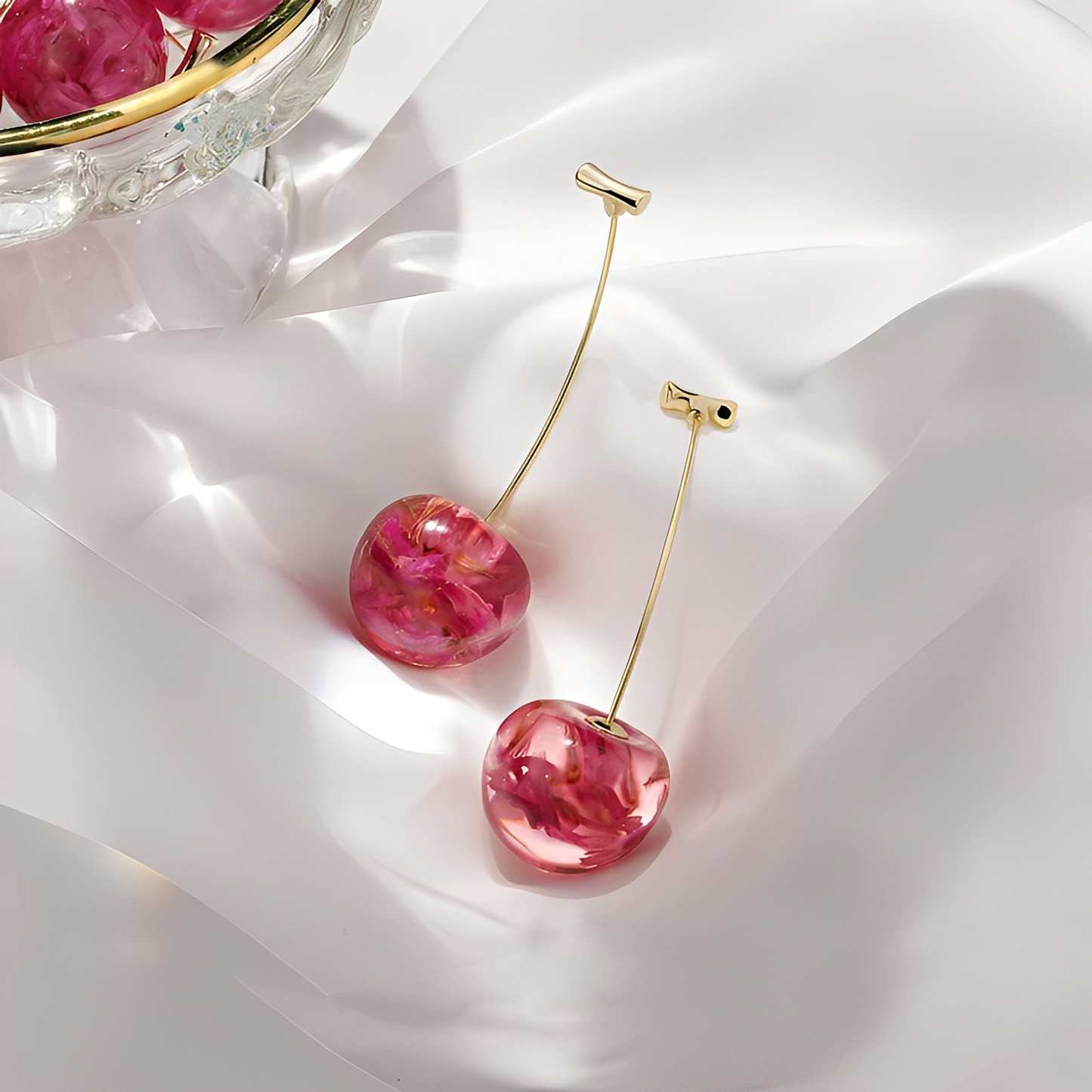 Merly – Boucles Cereza Dorada y Rosa