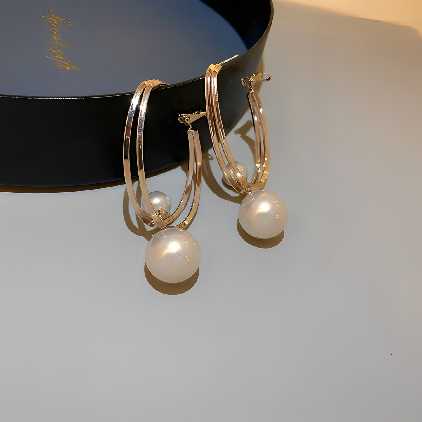 Mariz – Pendientes Vintage con Perlas Retro