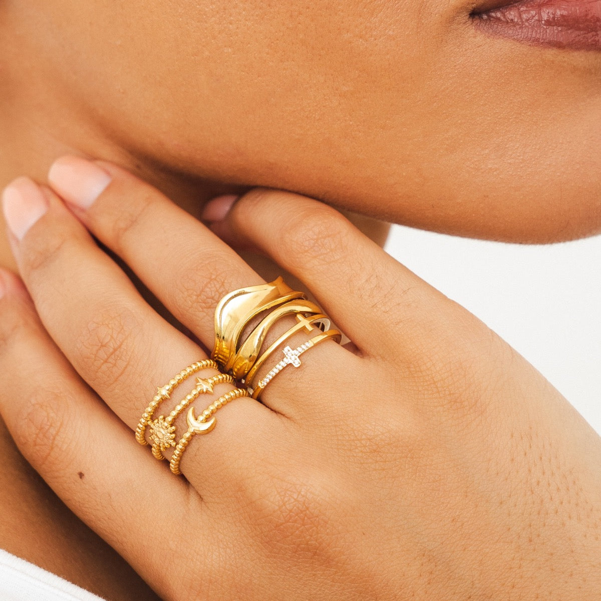 Luna – Anillo Ajustable Elegante